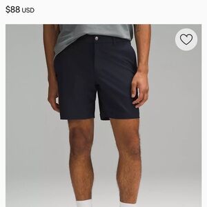 Men's Navy Shorts Lululemon
